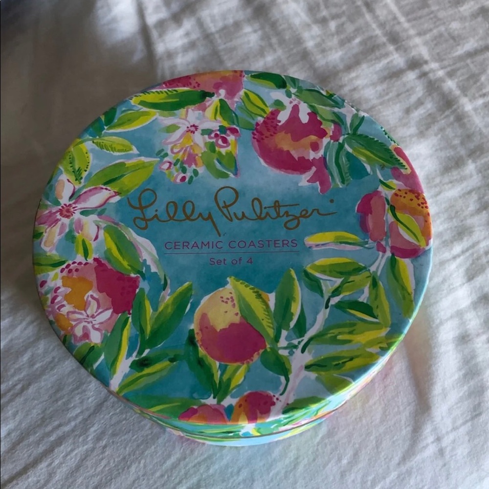 Lilly Pulitzer coasters